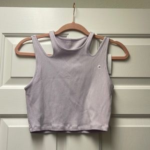 NWT American Eagle purple crop tank top